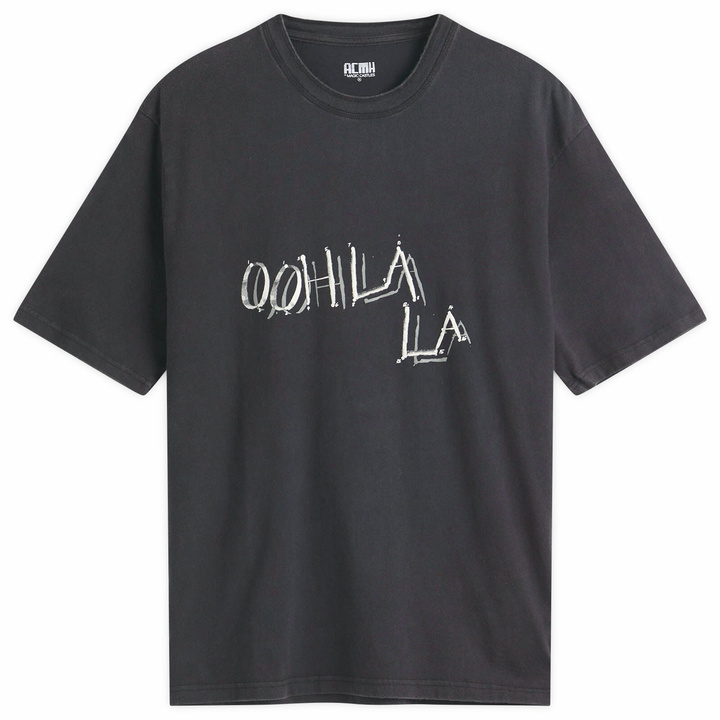 Photo: ACMH by Magic Castles Men's Oog Lala SS T-Shirt in Vintage Black