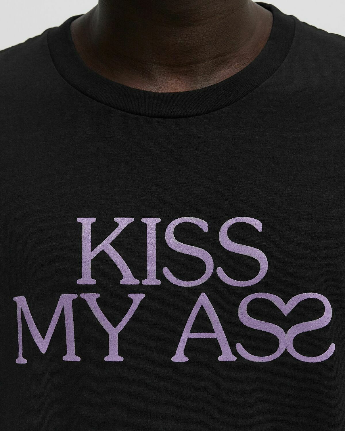 Fucking Awesome Kiss My Ass Short Sleeve Tee Black Mens