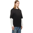 AMIRI Black Bandana Patch Oversized T-shirt