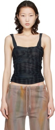 Collina Strada Black Nettle Tank Top