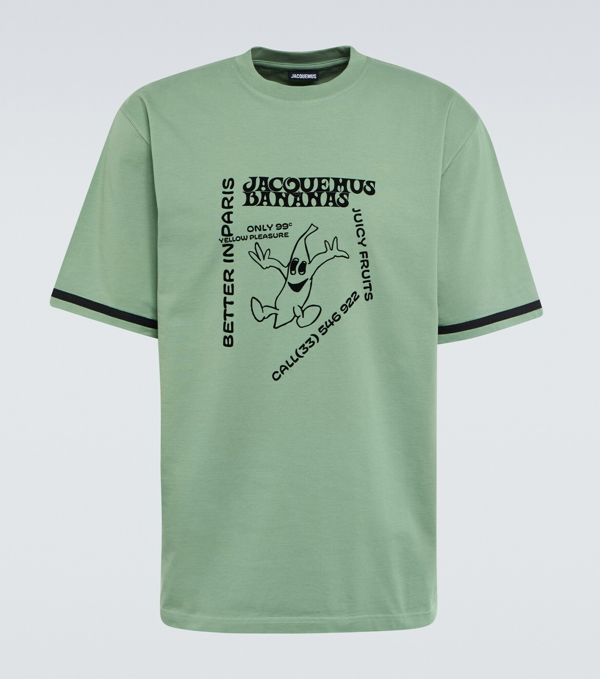 ☆送料・関税込 JACQUEMUS Tシャツ Jacquemus - Le T-Shirt Banana cotton jersey T-shirt Jacquemus