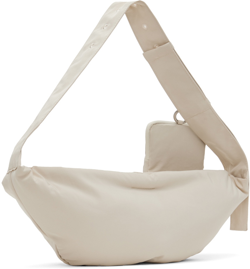 AMOMENTO Beige 3 Way Pouch