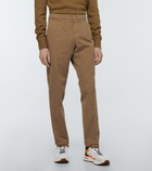 Loro Piana - Cotton and linen chinos