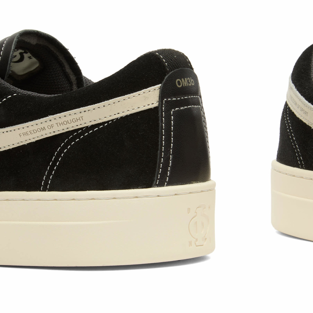 Stepney Workers Club Men's OMNI Dellow S-Strike Suede in Black