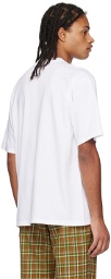 Late Checkout White Crewneck T-Shirt