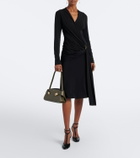 Ferragamo Hug East-West Small leather shoulder bag