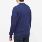 Universal Works Men's Merino Loose Cardigan in Blue