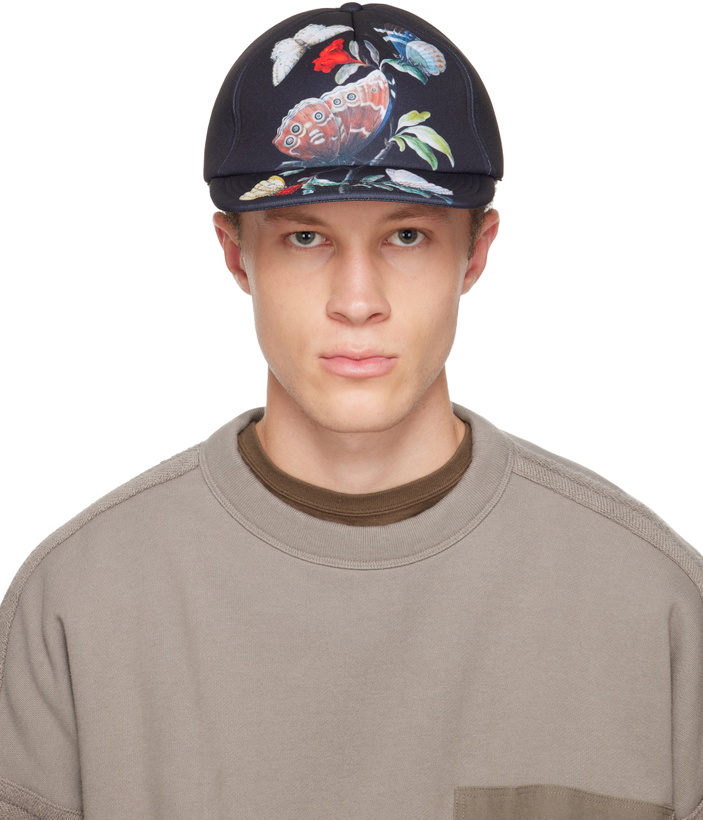 Photo: UNDERCOVER Black Seasonal Print Cap