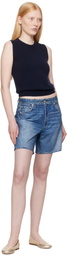 rag & bone Blue Miramar Kaia Shorts