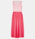 Noir Kei Ninomiya Tulle maxi dress