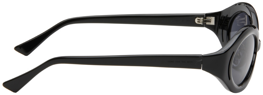 Song for the Mute SSENSE Exclusive Black 'The Goggle' Sunglasses