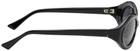 Song for the Mute SSENSE Exclusive Black 'The Goggle' Sunglasses