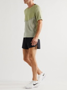 Nike Running - Ultra Run Division Mesh-Panelled TechKnit T-Shirt - Black