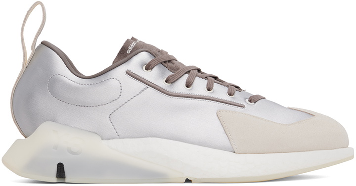 Photo: Y-3 Silver Orisan Sneakers