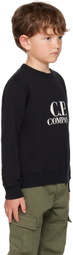 C.P. Company Kids Kids Black Basic Sweater