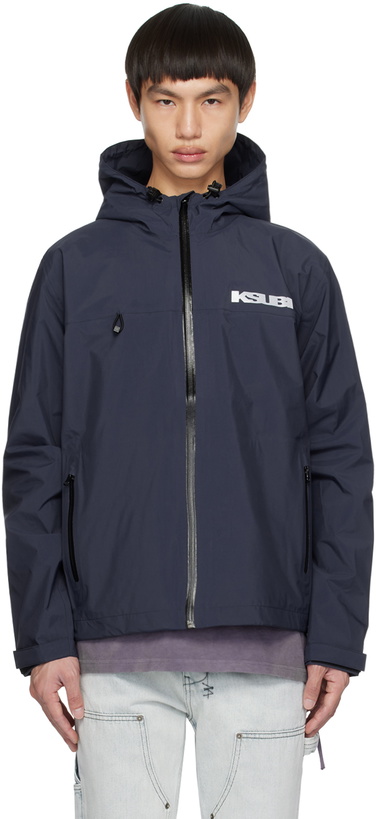 Photo: Ksubi Navy Alltime Spray Jacket