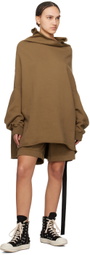 Rick Owens DRKSHDW Brown Boxers Shorts