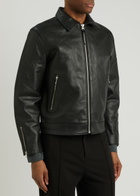 Nudie Jeans Eddy Rider Leather Jacket Black
