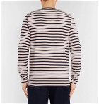 Norse Projects - Godtfred Striped Cotton-Jersey T-Shirt - Men - Beige