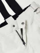 Moncler Grenoble - Wide-Leg Padded 3L GORE-TEX Ski Salopettes - White