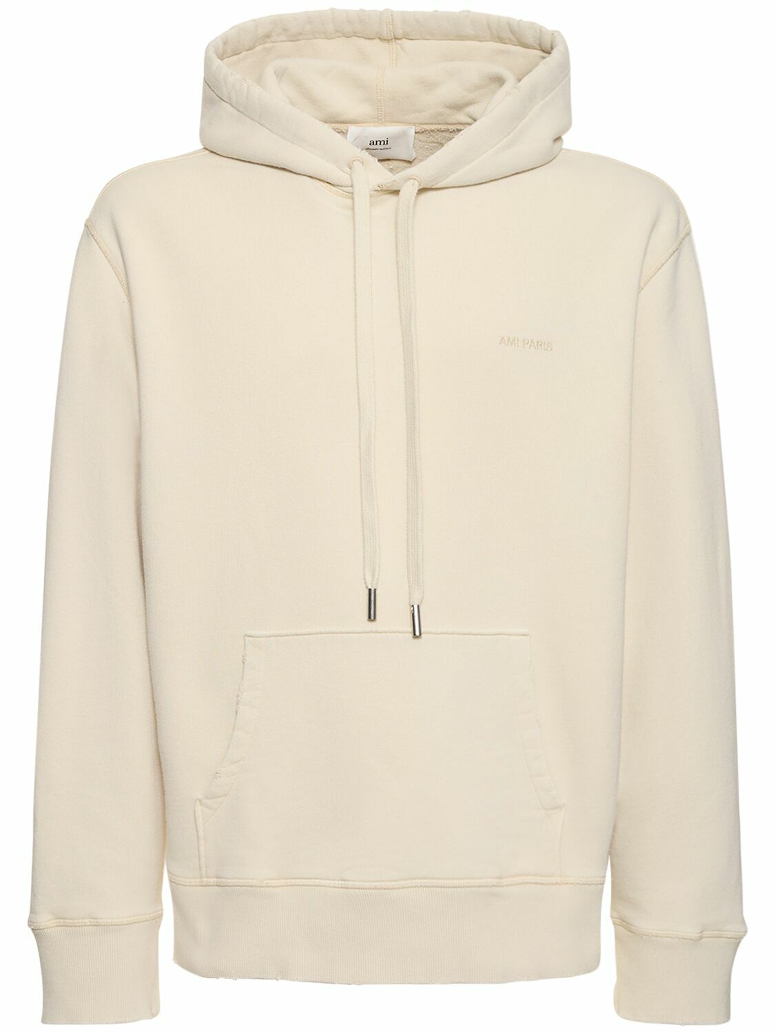 AMI Paris White Ami de Cœur Hoodie AMI