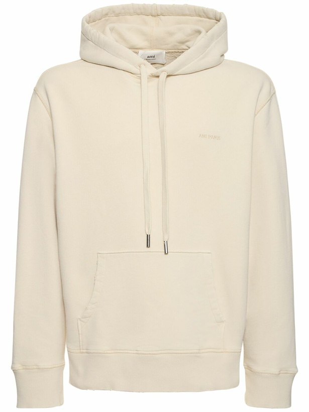 Photo: AMI PARIS Fade Out Logo Hoodie