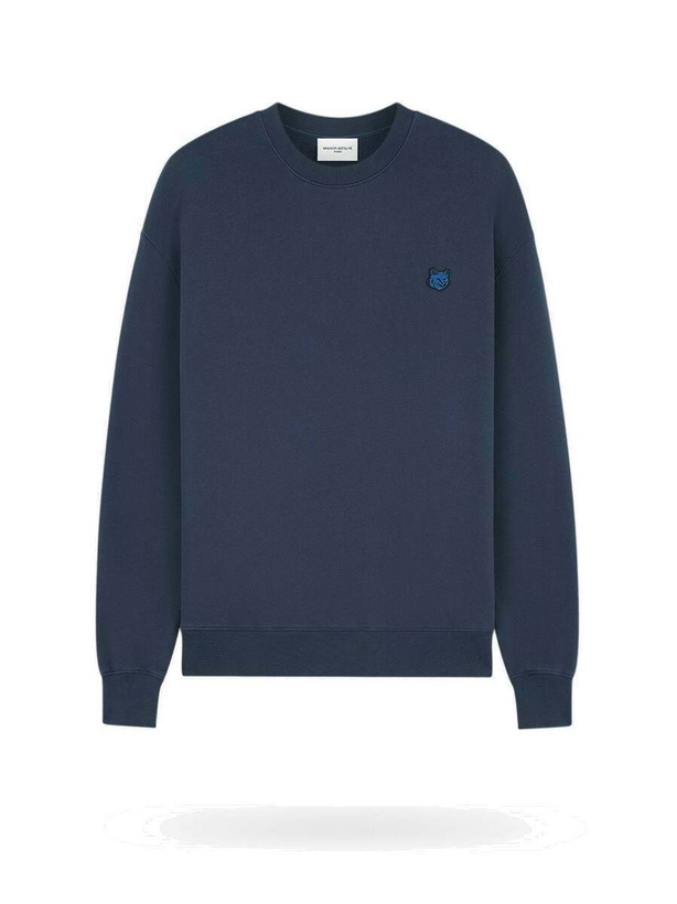 Photo: Maison Kitsune   Sweatshirt Blue   Mens