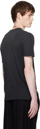 Ann Demeulemeester Black Standard Chandelier Print T-Shirt