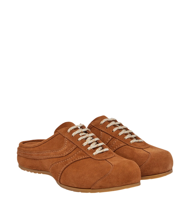 Photo: Dries Van Noten Suede mules