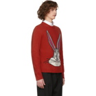 Gucci Red Guccy Bugs Bunny Crewneck Sweater