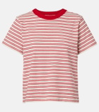Velvet Foster striped cotton jersey T-shirt
