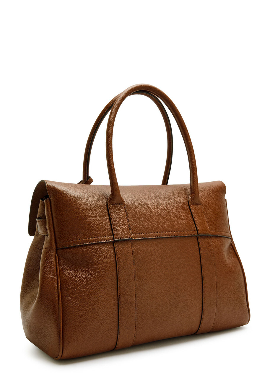 Mulberry Bayswater Small Grained Leather Shoulder bag - Tan - One Size