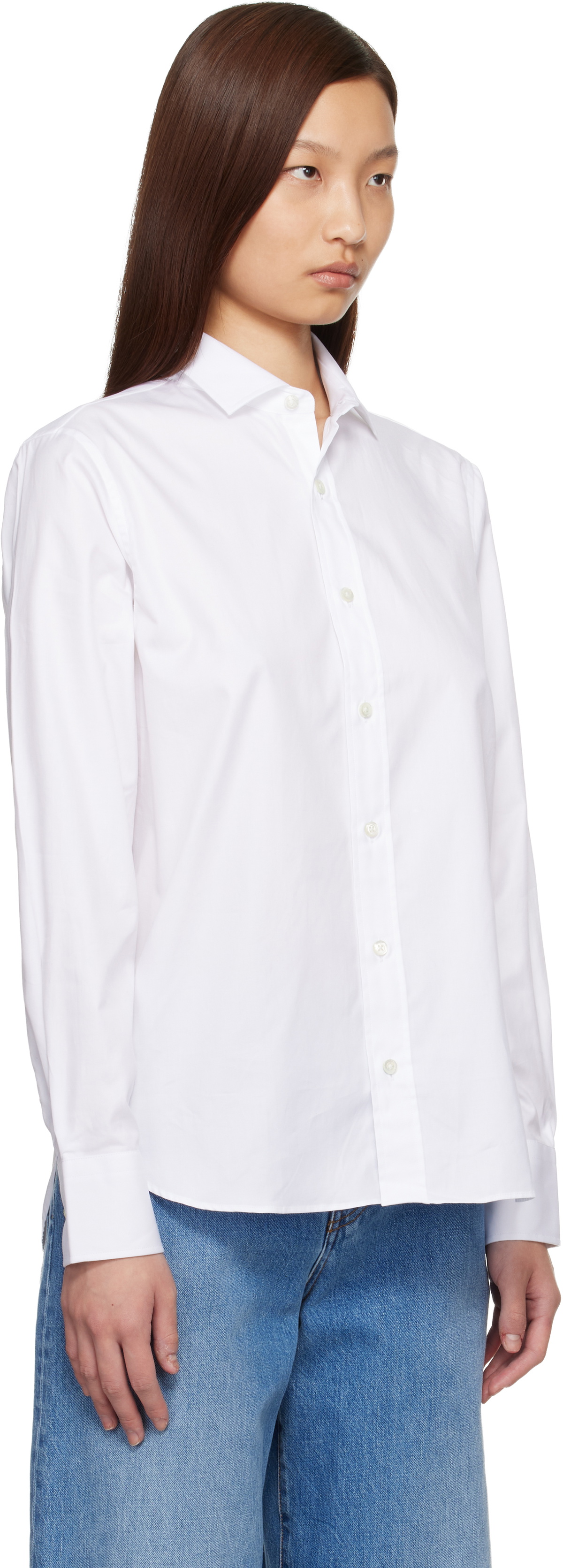 HommeGirls White Classic Shirt