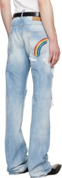 Dsquared2 Blue Be Proud Wash 'The American' Jeans