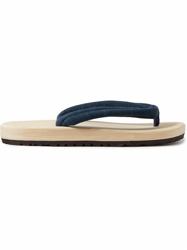 Photo: By Japan - Wooden Sandals - Blue
