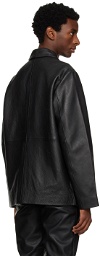 Won Hundred Black Damian Leather Jacket