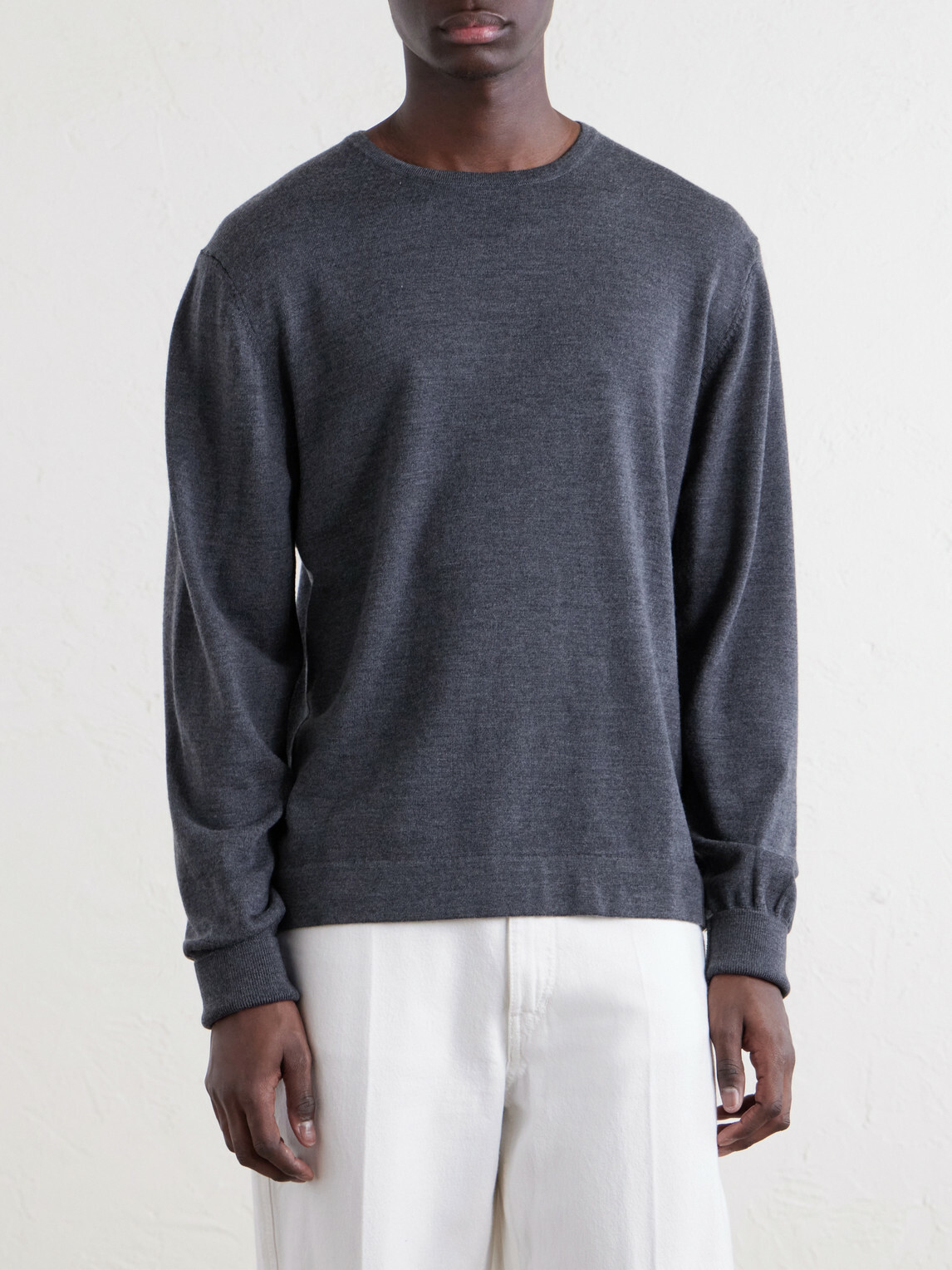 Officine Générale - Nina Merino Wool Sweater - Gray