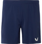 CASTORE - Kappa Stretch-Mesh Running Shorts - Blue