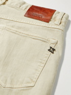 Incotex - Slim-Fit Stretch-Cotton Twill Trousers - Unknown