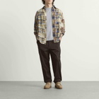 Universal Works Men's Twill Dizzy Trousers in Brown