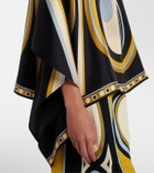 La DoubleJ Foulard printed silk twill top