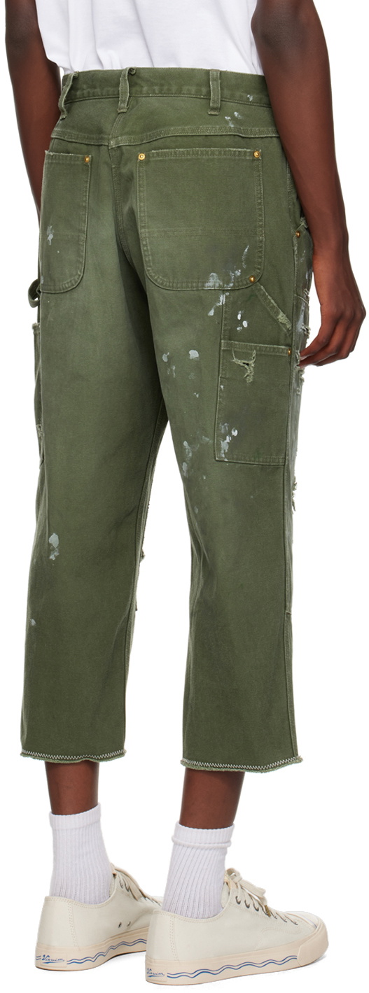 kolor Green Distressed Jeans