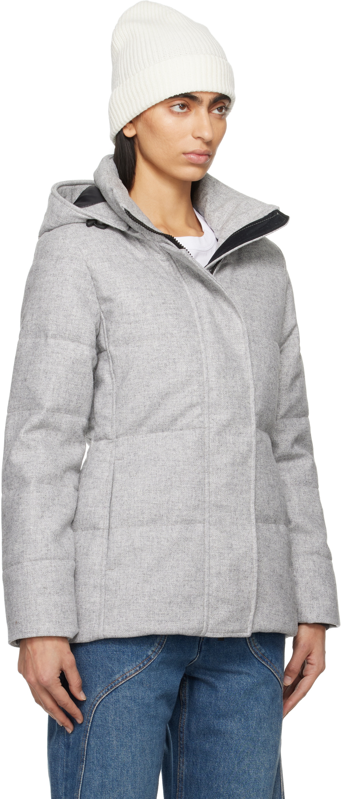 Canada Goose Gray Chelsea Down Jacket
