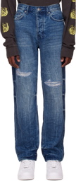 Ksubi Black Anti K Hilite Trashed Jeans