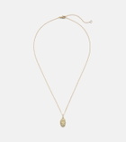 Stone and Strand Northern Star 10kt gold necklace with diamond