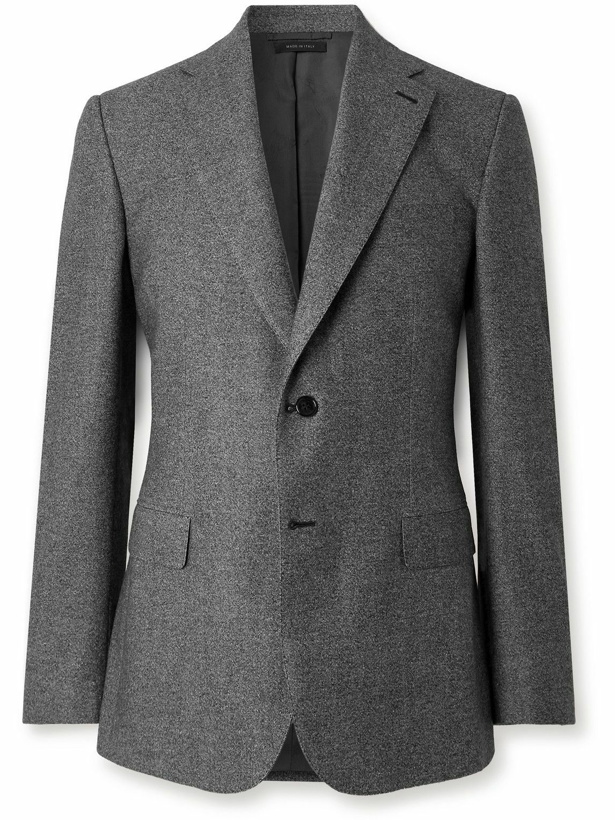 Photo: Brioni - Trevi Wool-Flannel Suit - Gray