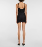 Balenciaga - Lace corset minidress