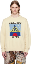 KidSuper Off-White Cirque du Soleil Edition 'Super' Tent Sweater