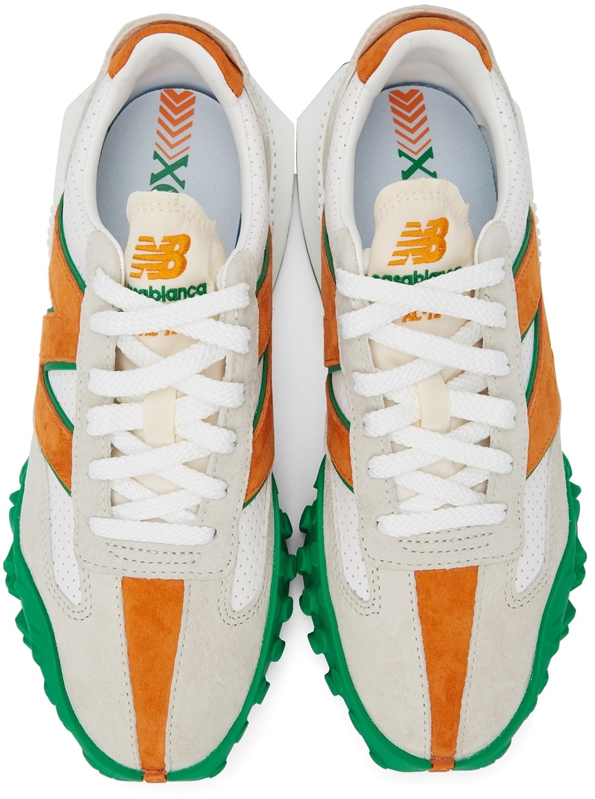 Casablanca Orange & Green New Balance Edition XC-72 Sneakers 