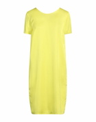 Manila Grace Womens Midi dress Lime in Green